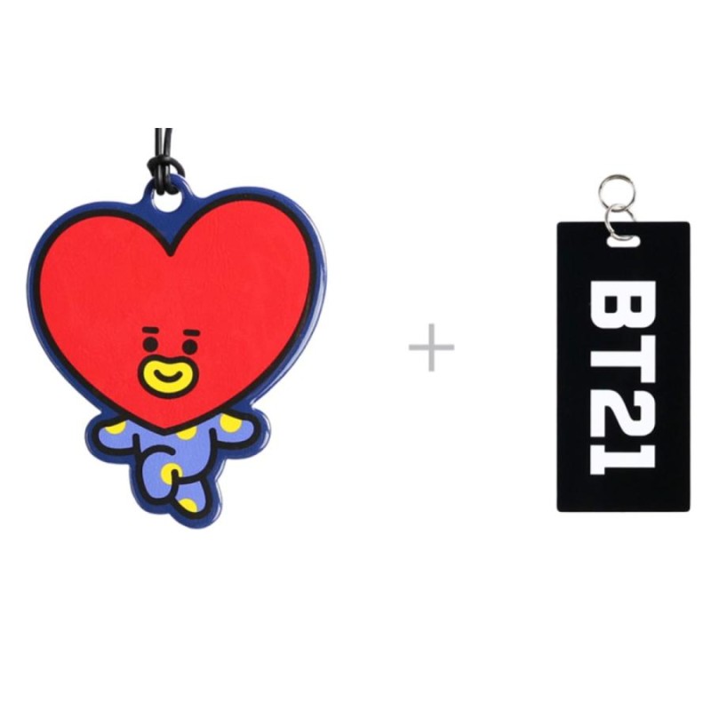 v テヒョン テテ タタ tata bt21 公式グッズ bts 防弾少年団 バンタン ネームタグ ラゲージタグ 旅行 トラベルグッズ 韓流 グッズ  kpop | LINEショッピング