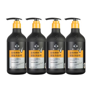 《台塑生醫》Drs Formula髮根標靶健髮洗髮精580g*4入