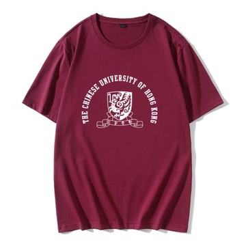 原創香港中文大學T恤 港中大CUHK班服畢業紀念品圓領純棉短袖包郵