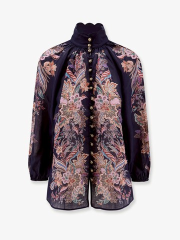 Rhiannon Billow ramie shirt - ZIMMERMANN - gender_Woman