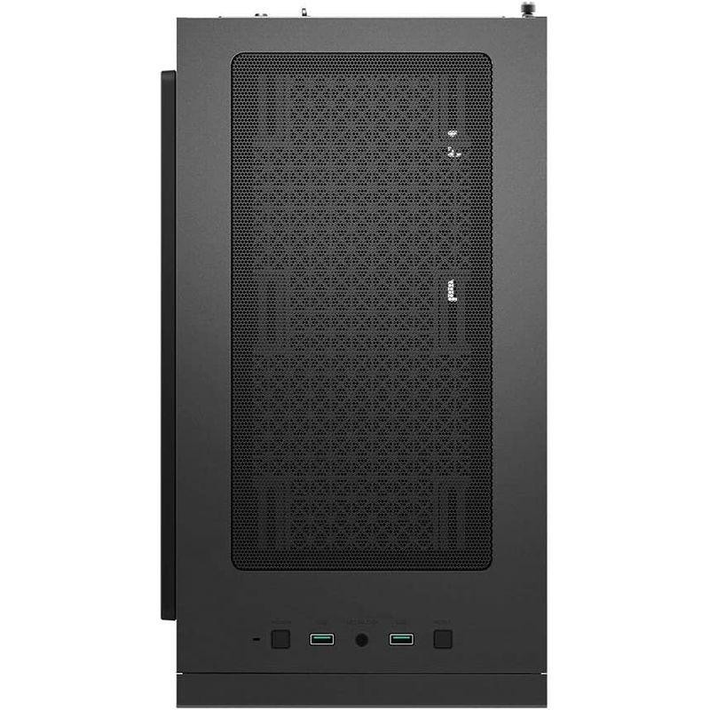 Deepcool MACUBE 110 ブラック ミニタワーPCケース マグネット式強化