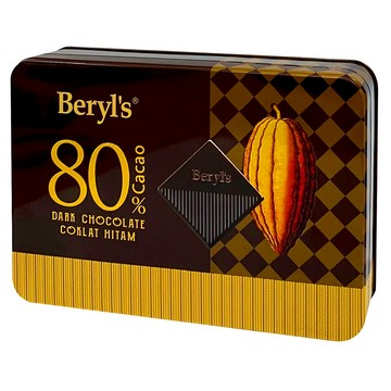 Beryls可可含量黑巧克力 (鐵盒裝)