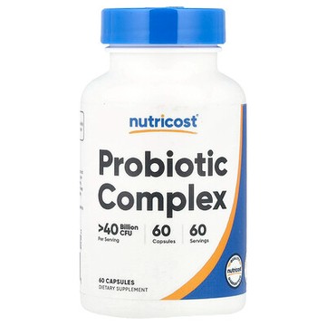 Nutricost, 益生菌復合物，>400 億 CFU，60 粒膠囊