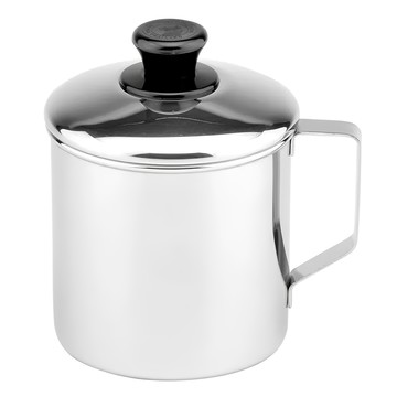 ZEBRA THAILAND 斑馬牌 口杯 附蓋 2A09L 9CM 500CC SUS 304不銹鋼材質 泰國製造  銀色  1個