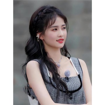 「耳邊浪漫」白鹿同款蝴蝶耳骨夾精靈耳耳環無耳洞女耳飾耳鏈夏天