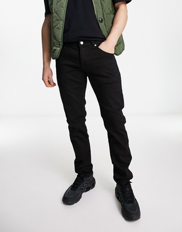 WESC Eddy slim fit jeans in black