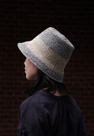 漁夫草帽-芝麻芝麻/摩卡摩卡