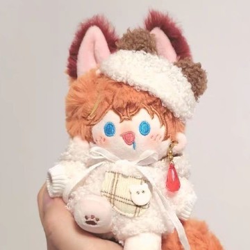 原神玩偶 達達利亞 10cm棉花娃娃 小癡鴨裸娃 二次元周邊同人 明星娃娃 禮物 交換禮 書包掛件 海星體 娃娃掛件