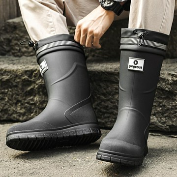 【防滑耐磨】雨鞋 雨靴 防水鞋 膠鞋 勞保鞋 釣魚雨靴 外賣騎手專用 四季通用 高筒防滑 耐磨耐穿