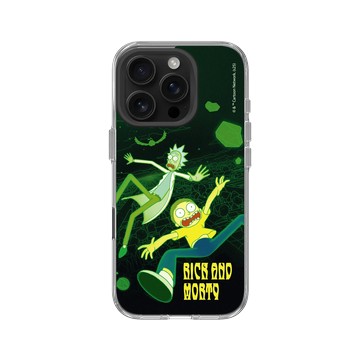 iPhone 16 Pro Clear Case（相機按鈕） 透明 - 瑞克和莫蒂 Rick and Morty - 瑞克和莫蒂-多元宇宙