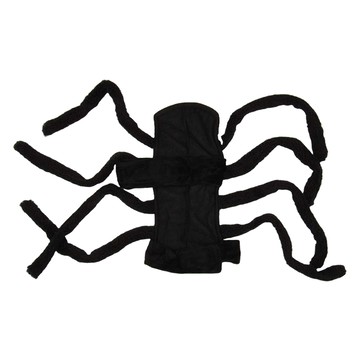 毛皇上 萬聖節寵物胸背衣 貓咪/狗狗等寵物適用  M  黑色  1個