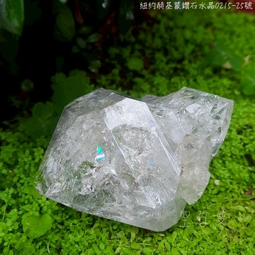 土桑精選:紐約赫基蒙鑽石水晶0215-25號（Herkimer Diamond） ~平衡、淨化各輪脈