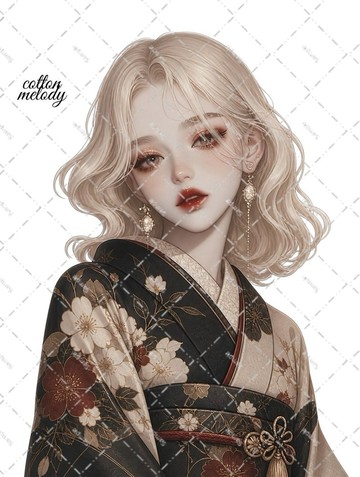 原創貼紙 no.8736 人物貼紙 原創貼紙 人物貼紙 女孩貼紙 原創人物貼紙