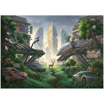 維寶拼圖-Escape系列荒涼城市(368P)