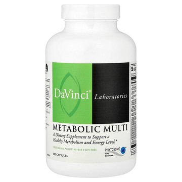 DaVinci Laboratories, Metabolic Multi，180 粒膠囊