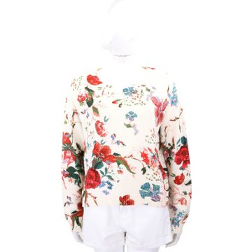 Max Mara-WEEKEND DENIS 油畫感花卉印花 米色針織衫