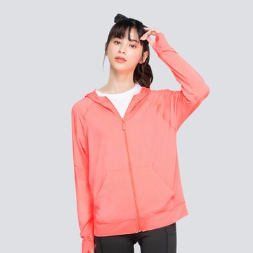 UPF50+防曬冰膚光波白皙衣(螢光橘 女生M-3XL)