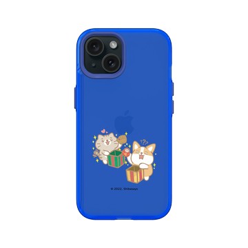 iPhone 15 Clear 激光藍 - 柴語錄 Shiba Says - 交換禮物