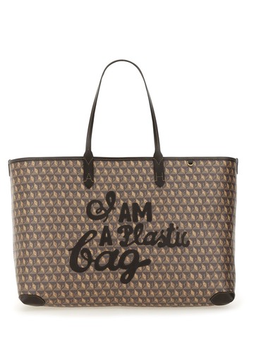 anya hindmarch "i am a plastic bag" tote bag