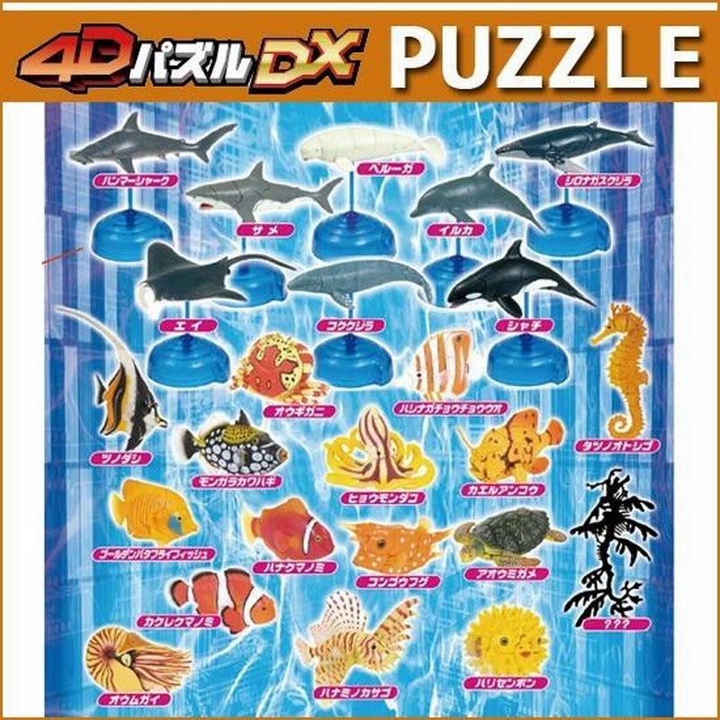 4D パズル マリン DX 12個入BOX | LINEブランドカタログ