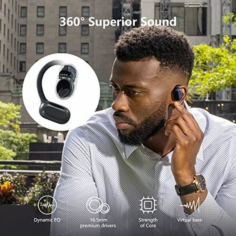Oladance ウェアラブルステレオ ワイヤレスイヤホン Bluetooth5.2/ 耳