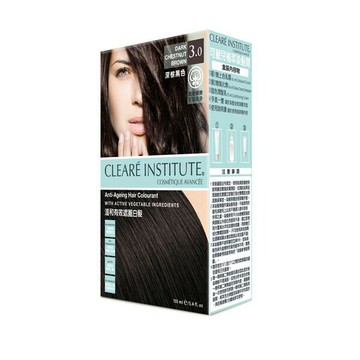 #人本有機# CLEARÉ可麗兒植萃染髮劑(3.0深棕黑色)