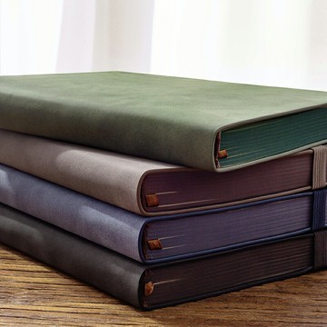 a5軟皮筆記本本子簡約ins風記事本加厚復古文藝精致羊巴皮日記本考研大學生課堂讀書筆記摘抄本工作會議記錄