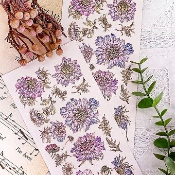 134 松蟲草語 A Scabiosa Japonica Stor / 轉印貼纸Transfer