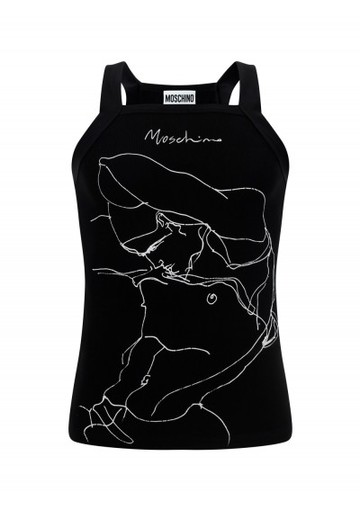 Moschino - Tank Top - Mens - Black