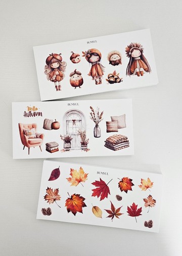 秋日精靈貼紙組