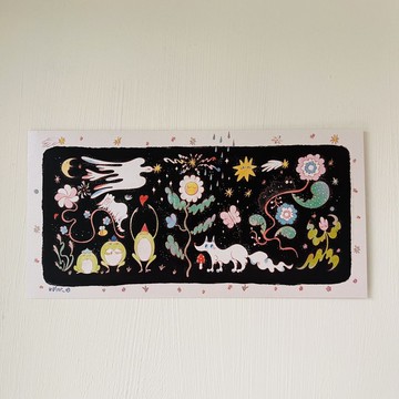 【humor star】幽默之森明信片