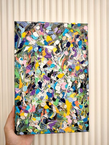 【情緒洪流裡的珍珠】壓克力無框畫/掛畫/原畫/擺飾/送禮/療癒