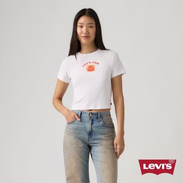 Levi s 運動短袖Tee / 設計印花 /220G厚磅 女生上衣 人氣新品