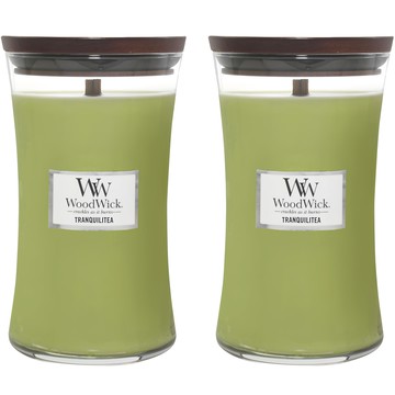 WoodWick 香氛蠟燭 Tranquilitea Set  609.5g  2件