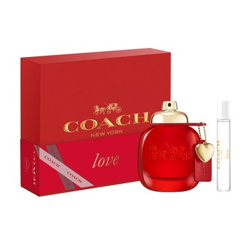 情人節快樂❤️【COACH】時尚戀紅淡香精禮盒(淡香精50ml+7.5ml.附紙袋)