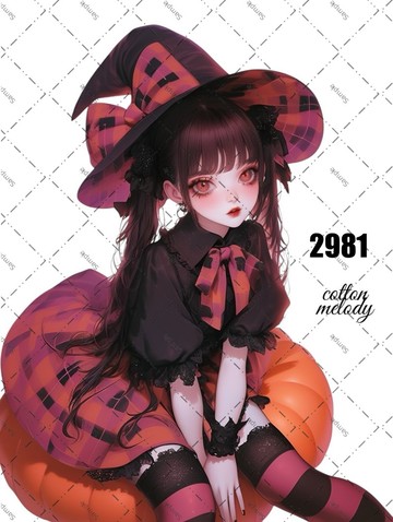 原廠貼紙 no.2981 人物貼紙 原創貼紙 原創人物貼紙 裝飾貼紙 棉旋律