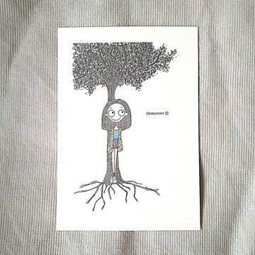 我在想你明信片-C022