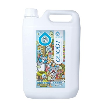 臭味滾 貓貓 除臭噴霧4000ML