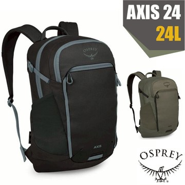 【OSPREY】新款 Axis 24 多孔式耐磨減震透氣日用電腦後背包24L.雙肩書包