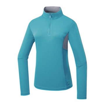 ├登山樂┤台灣 MOUNTNEER 山林 女透氣排汗長袖上衣  藍色 # 51P48-75