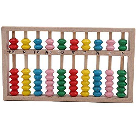 Teerwere Abacus for Kids 10 Digits Abacus Beads Column Kid School