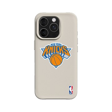 iPhone 16 Pro SolidX 貝殼灰 - NBA - Logo-紐約尼克 New York Knicks