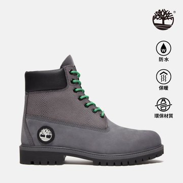 【任選2件38折】Timberland 男款深灰色Timberland® Heritag防水6吋靴│A41MWEJV