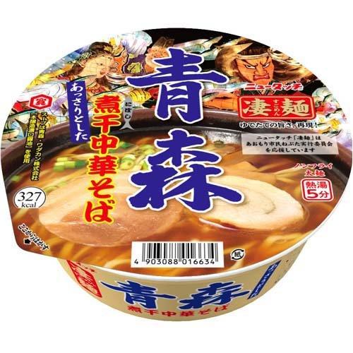 ニュータッチ 凄麺 青森煮干中華そば 113g*12個入  凄麺