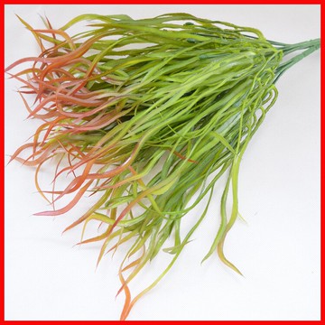 現貨仿真藤條壁掛塑料水草柳葉假楊柳條植物墻秧苗 噴色葉子