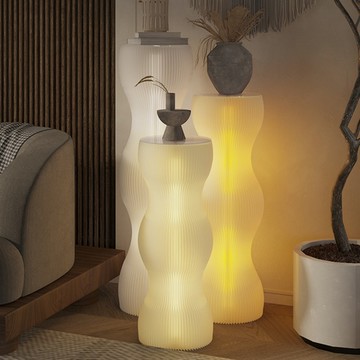 十八紙｜發光波浪展架-110cm高