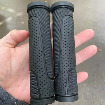 山地車自行車把手防滑手把變速單車波紋握把橡膠把握通用騎行配件