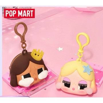 『小昀精品』現貨⭐️POPMART  泡泡瑪特⭐️shiny CRYBABY molly 哭娃 哭鴨哭鴨 花花耳機包～