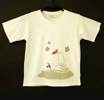 有機棉短袖 【遇見 白熊】兒童版