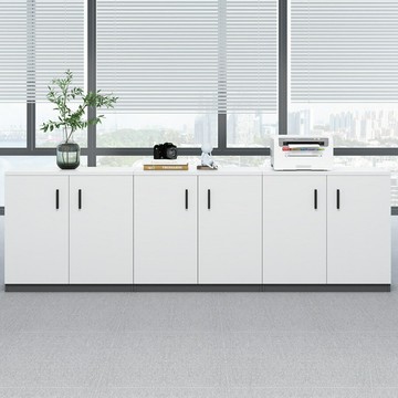 ??快速出貨 可開發票 文件柜木質簡約現代辦公室檔案資料收納柜背景柜裝飾柜小柜矮柜